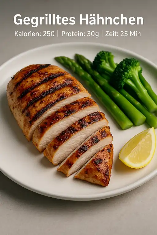 Gegrilltes Hähnchen